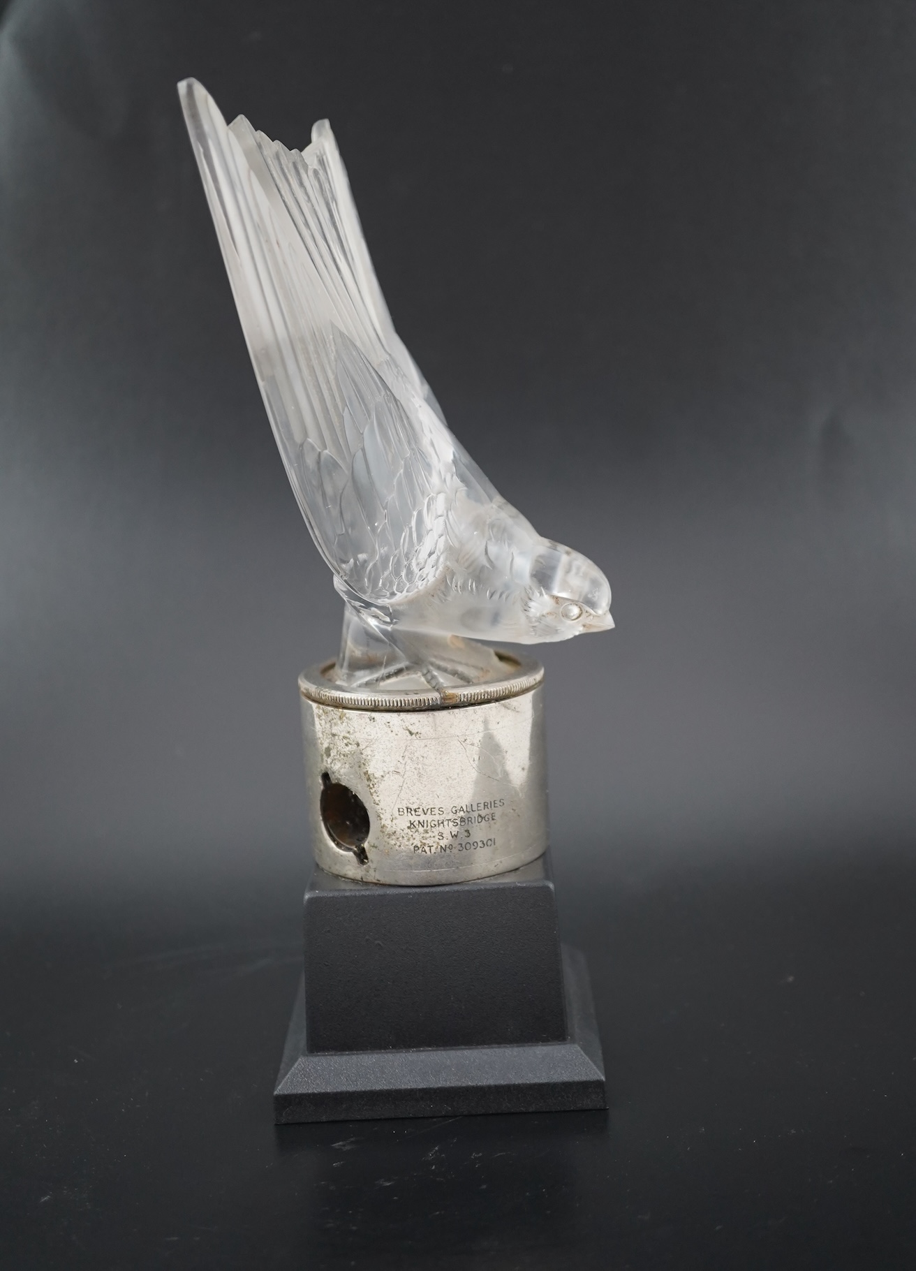 René Lalique: A 'Hirondelle' mascot